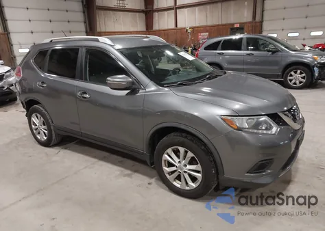 2015 Nissan Rogue Sv из США, поврежденный, VIN KNMAT2MV8FP549863